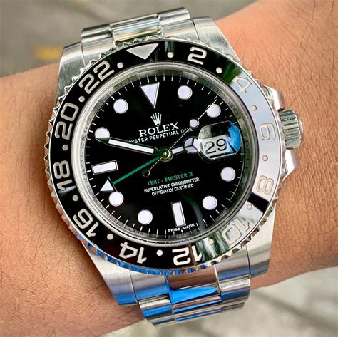 rolex face arrow|rolex gmt.